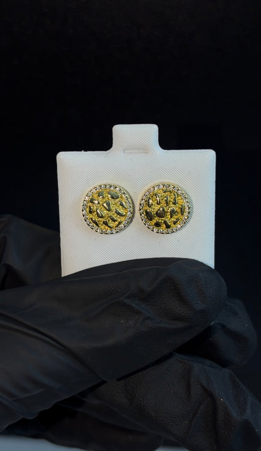 MEN’S NUGGET EARRINGS