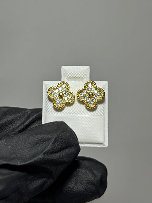 GOLDEN CLOVER EARRINGS
