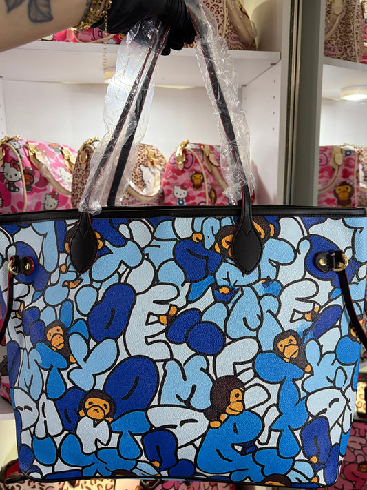 BLUE MILO TOTE BAG